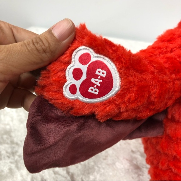 Build A Bear Great Wolf Lodge MagiQuest Charlock Red Dragon stuffed animal - Picture 3 of 14